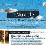 ... LE NUVOLE Conferenza sui mutamenti climatici ... 12.04.19 con Maura Camerin, Andrea Costantini e Francesco Poloni ... 